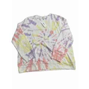 style & co Size PXL Tie Dye Sweatshirt MSRP $49.50